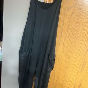 Amazon Black Cropped Jumpsuit